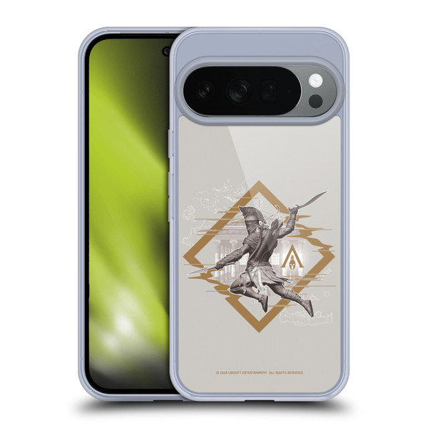 Assassin's Creed Odyssey Artwork Alexios Map Soft Gel Case for Google Pixel 10