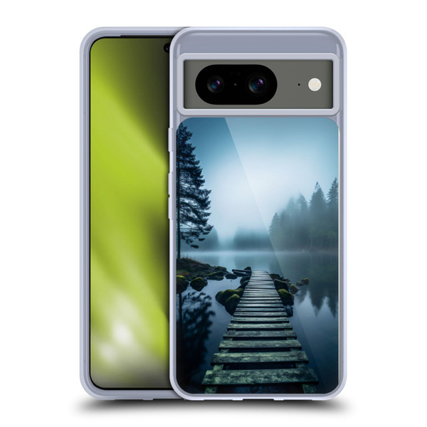 Haroulita Sceneries Dreaming Lake Pathway Soft Gel Case for Google Pixel 8
