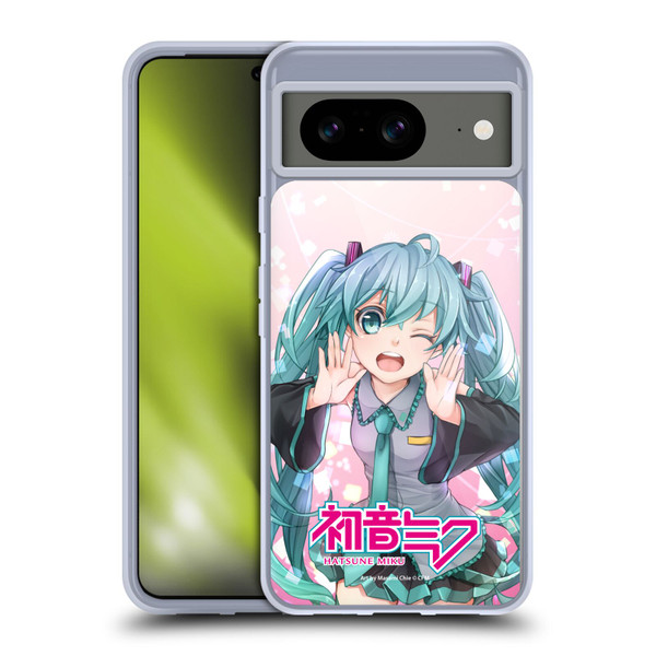 Hatsune Miku Graphics Wink Soft Gel Case for Google Pixel 8