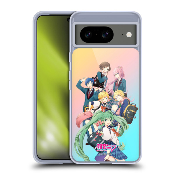 Hatsune Miku Virtual Singers High School Soft Gel Case for Google Pixel 8