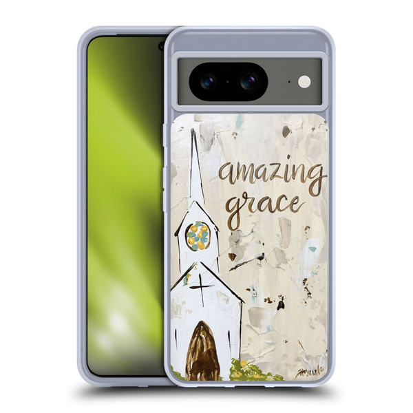 Haley Bush Church Painting Art Soft Gel Case for Google Pixel 8