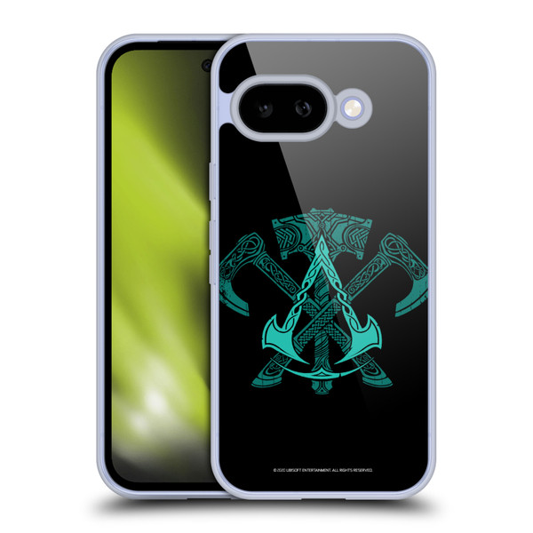 Assassin's Creed Valhalla Symbols And Patterns ACV Weapons Soft Gel Case for Google Pixel 9A