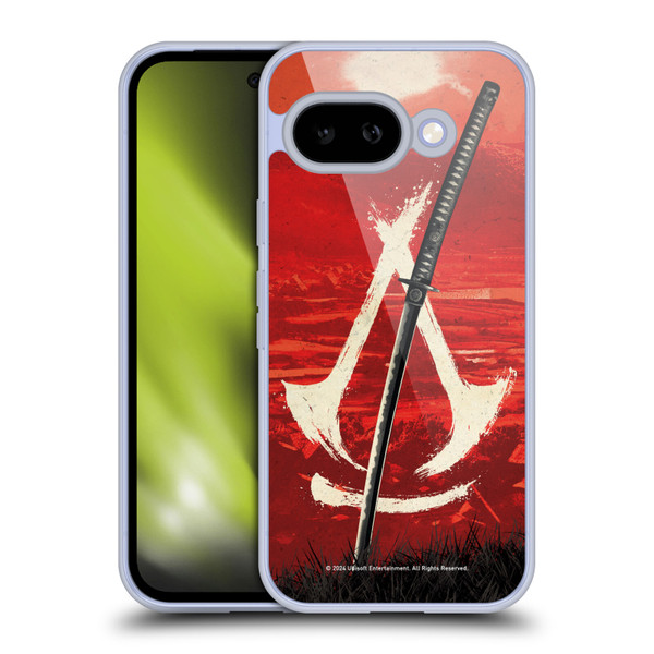 Assassin's Creed Shadows Graphics Crest Katana Soft Gel Case for Google Pixel 9A
