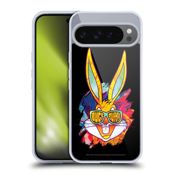 Looney Tunes Bugs Bunny Paint Soft Gel Case for Google Pixel 9 Pro XL