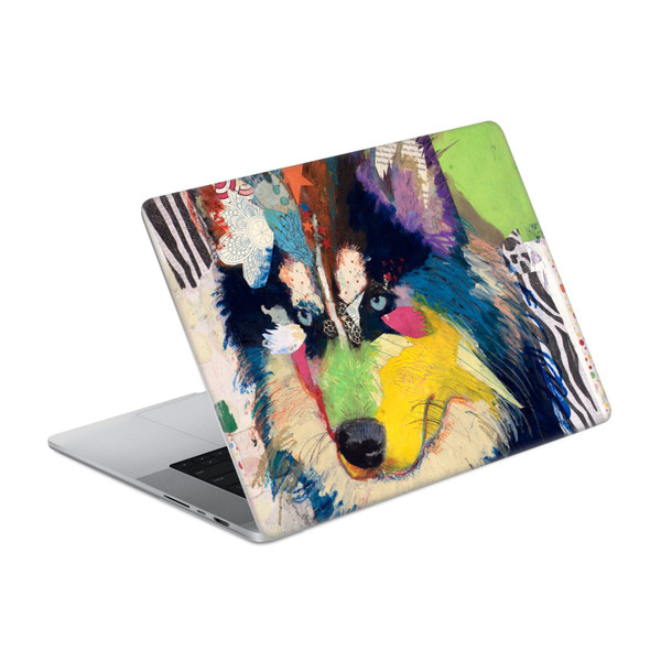 Michel Keck Dogs Husky Vinyl Sticker Skin Decal Cover for Apple MacBook Pro 16" A2485