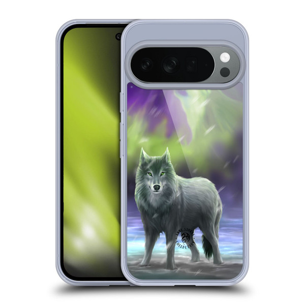 Anne Stokes Wolves Aura Soft Gel Case for Google Pixel 10