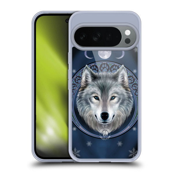 Anne Stokes Wolves Lunar Soft Gel Case for Google Pixel 10