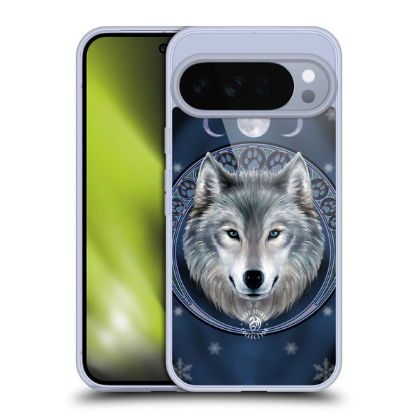 Anne Stokes Wolves Lunar Soft Gel Case for Google Pixel 10 Pro XL