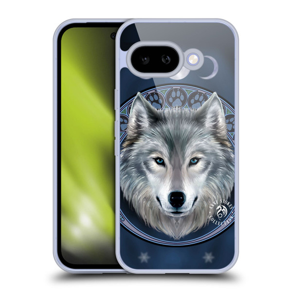 Anne Stokes Wolves Lunar Soft Gel Case for Google Pixel 9A