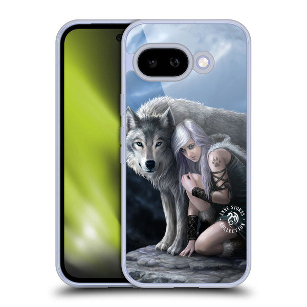 Anne Stokes Wolves Protector Soft Gel Case for Google Pixel 9A