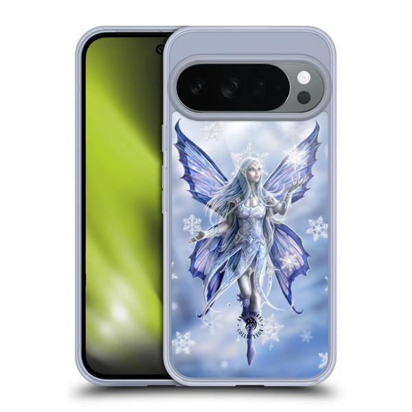 Anne Stokes Yule Snow Fairy Soft Gel Case for Google Pixel 10