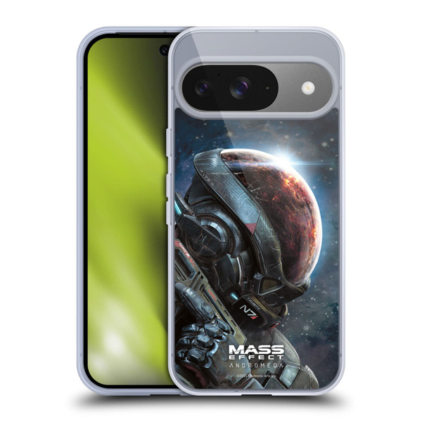 EA Bioware Mass Effect Andromeda Graphics Key Art 2017 Soft Gel Case for Google Pixel 9 / Pixel 9 Pro