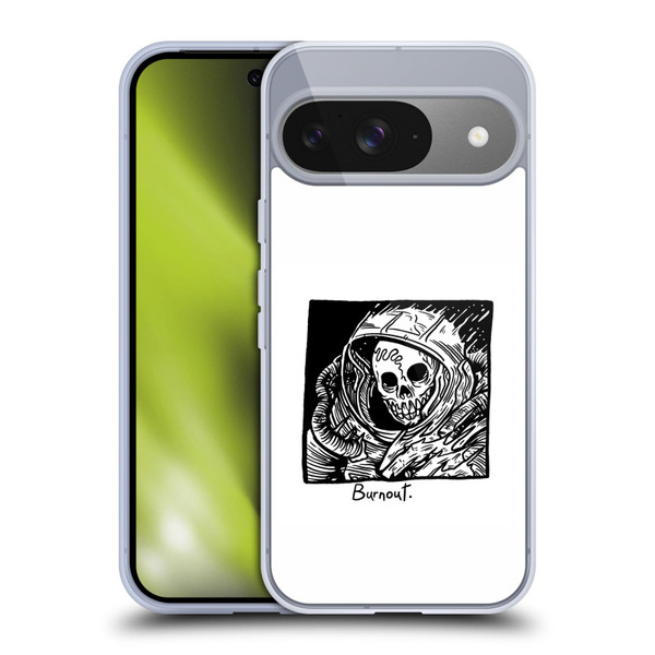 Matt Bailey Skull Burnout Soft Gel Case for Google Pixel 9 / Pixel 9 Pro