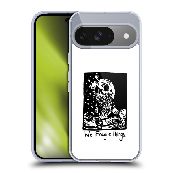 Matt Bailey Skull We Fragile Things Soft Gel Case for Google Pixel 9 / Pixel 9 Pro