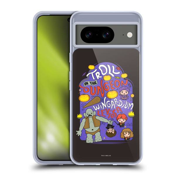 Harry Potter Deathly Hallows III Troll Dungeon Soft Gel Case for Google Pixel 8