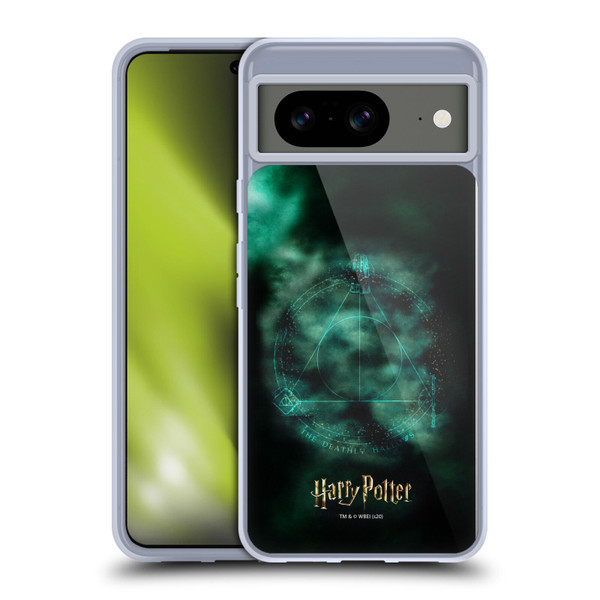 Harry Potter Deathly Hallows XXXV Triangle Symbol Soft Gel Case for Google Pixel 8