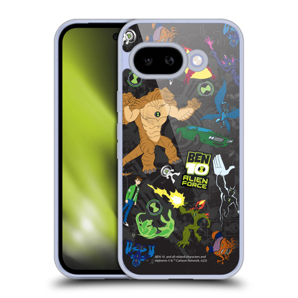 Ben 10: Alien Force Graphics Character Art Soft Gel Case for Google Pixel 9A