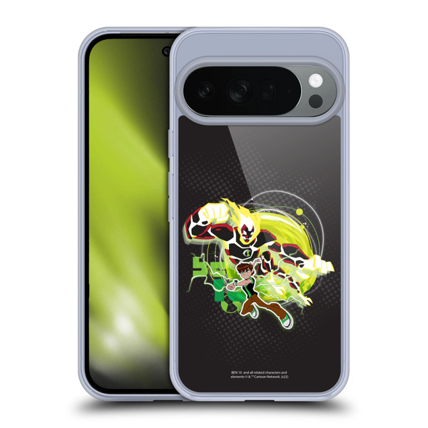 Ben 10: Omniverse Graphics Heatblast Soft Gel Case for Google Pixel 10