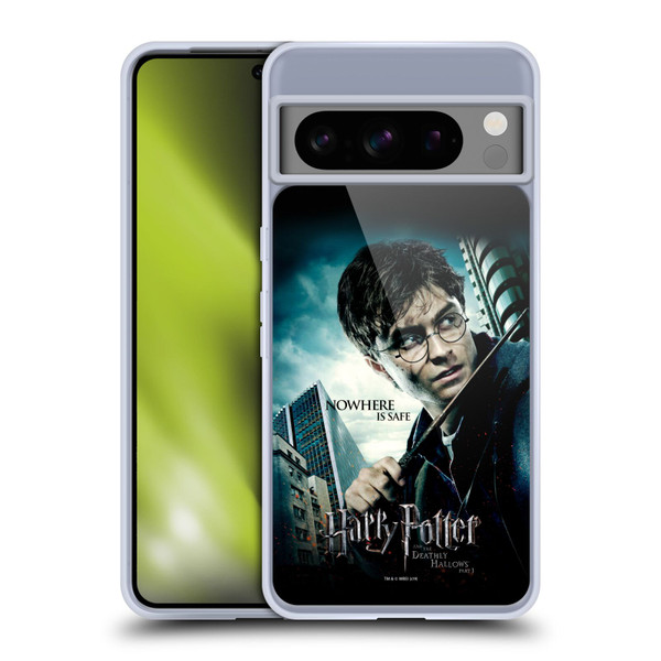 Harry Potter Deathly Hallows VII Potrait Soft Gel Case for Google Pixel 8 Pro