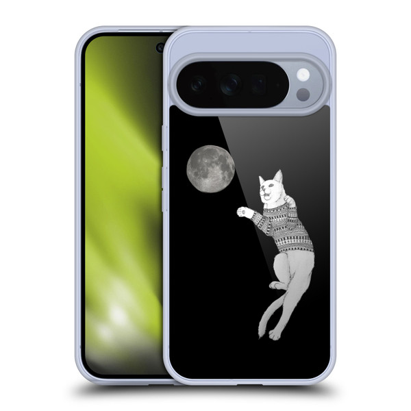 Barruf Animals Cat-ch The Moon Soft Gel Case for Google Pixel 10 Pro XL