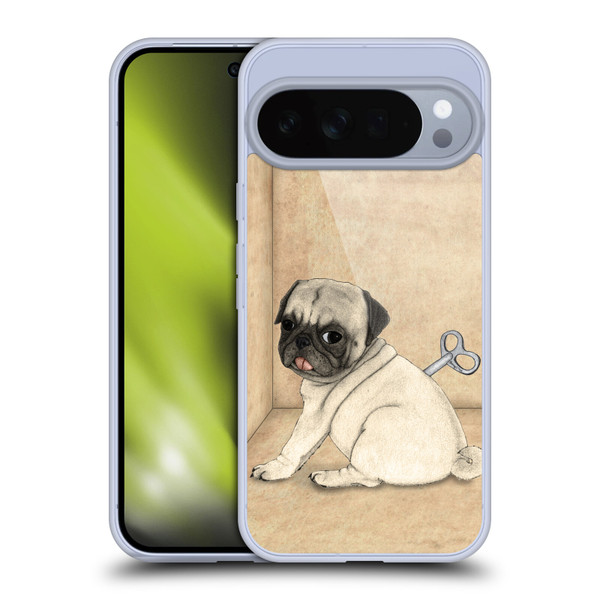 Barruf Dogs Pug Toy Soft Gel Case for Google Pixel 10 Pro XL