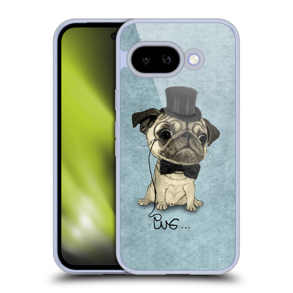Barruf Dogs Gentle Pug Soft Gel Case for Google Pixel 9A