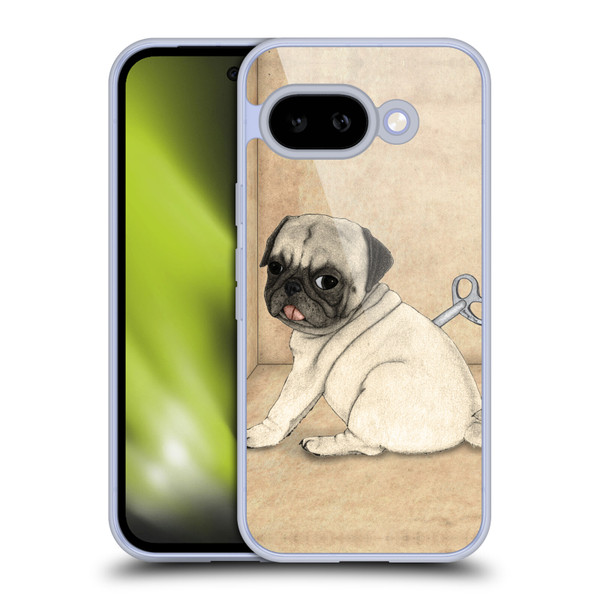 Barruf Dogs Pug Toy Soft Gel Case for Google Pixel 9A