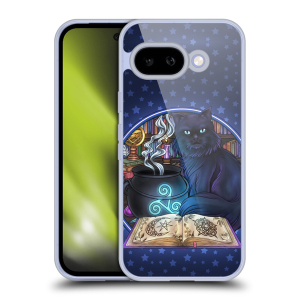 Brigid Ashwood Cats Black Cat Magic Soft Gel Case for Google Pixel 9A