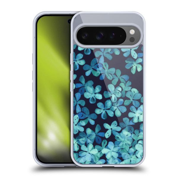 Micklyn Le Feuvre Florals 2 Hand Painted Floral Pattern Soft Gel Case for Google Pixel 9 Pro XL