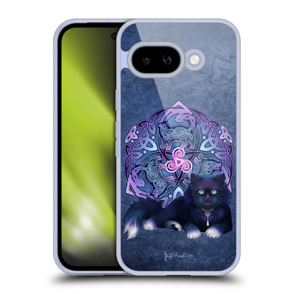 Brigid Ashwood Celtic Black Cat Soft Gel Case for Google Pixel 9A
