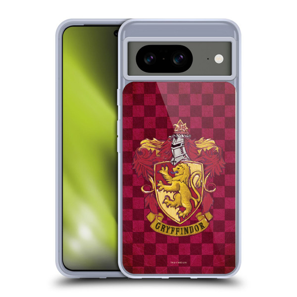 Harry Potter Sorcerer's Stone I Gryffindor Crest 2 Soft Gel Case for Google Pixel 8