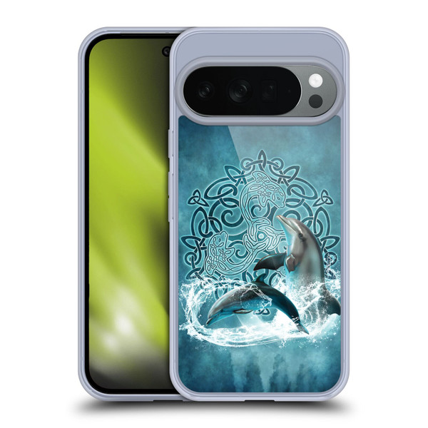 Brigid Ashwood Celtic Wisdom Dolphin Soft Gel Case for Google Pixel 10