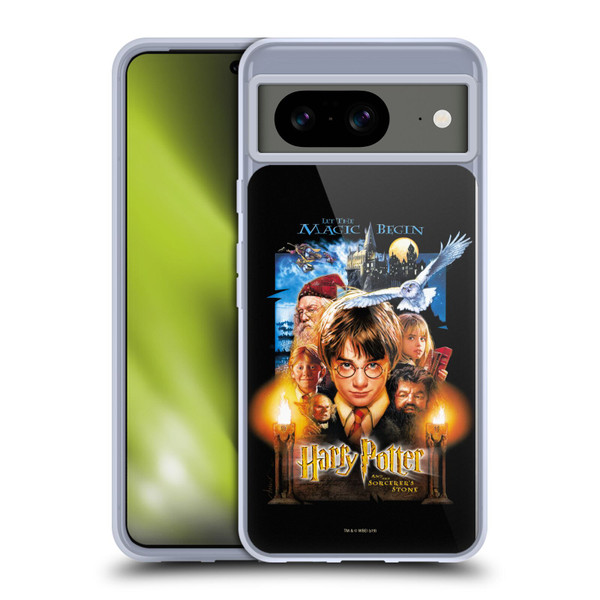Harry Potter Sorcerer's Stone II Poster 1 Soft Gel Case for Google Pixel 8
