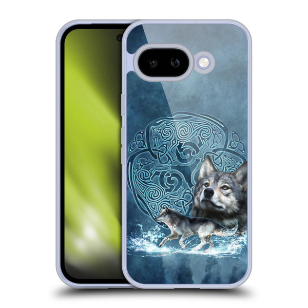Brigid Ashwood Celtic Wisdom Wolf Soft Gel Case for Google Pixel 9A