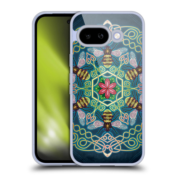 Brigid Ashwood Celtic Wisdom 3 Bees Soft Gel Case for Google Pixel 9A