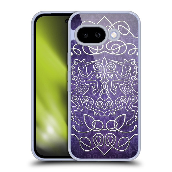 Brigid Ashwood Celtic Wisdom 3 Unicorns Soft Gel Case for Google Pixel 9A