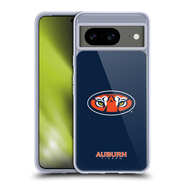 Auburn University AU Auburn University Plain Soft Gel Case for Google Pixel 8