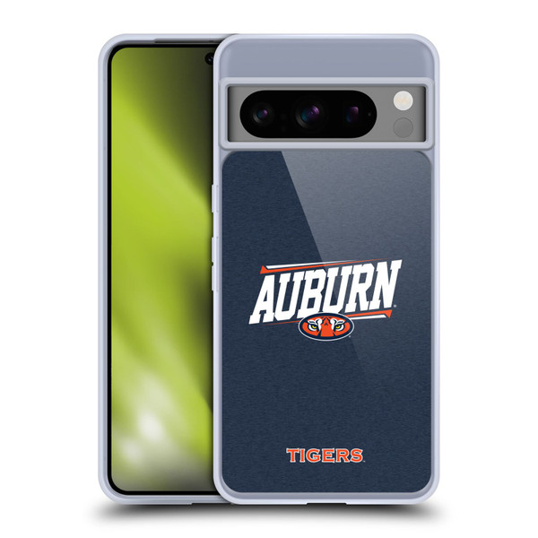 Auburn University AU Auburn University Double Bar Soft Gel Case for Google Pixel 8 Pro