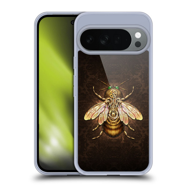 Brigid Ashwood Winged Things Steampunk Bee Soft Gel Case for Google Pixel 10
