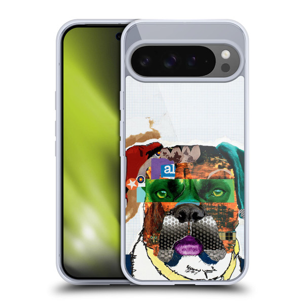Michel Keck Dogs 4 Boxer Soft Gel Case for Google Pixel 9 Pro XL