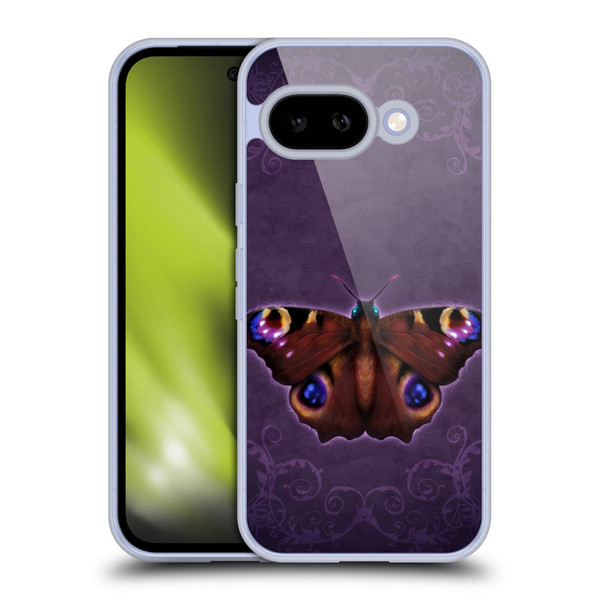 Brigid Ashwood Winged Things Peacock Butterfly Soft Gel Case for Google Pixel 9A