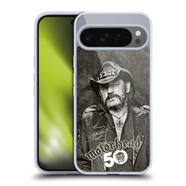 Motorhead 50th Anniversary Lemmy Soft Gel Case for Google Pixel 9 Pro XL