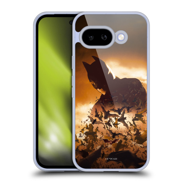 Batman Begins Graphics Poster Soft Gel Case for Google Pixel 9A