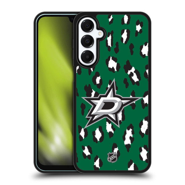 NHL Dallas Stars Leopard Pattern Gel Armour Case For Samsung Galaxy A16 5G