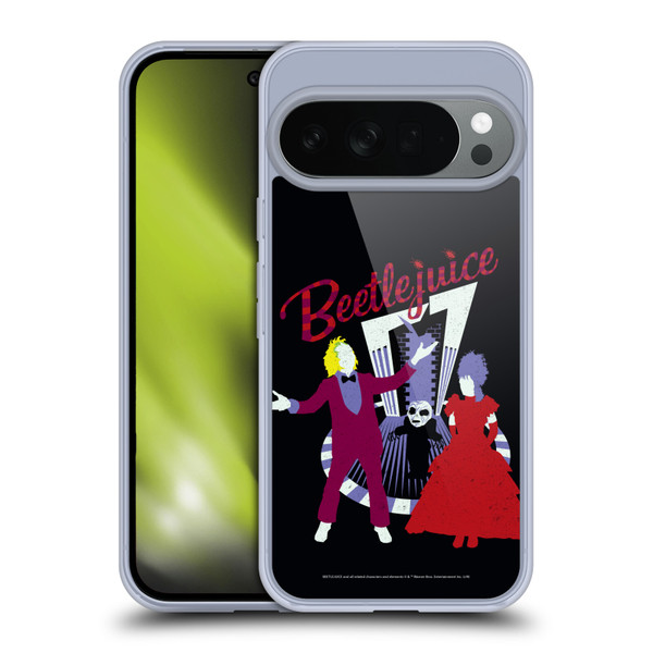 Beetlejuice Graphics Betelgeuse And Lydia Soft Gel Case for Google Pixel 10