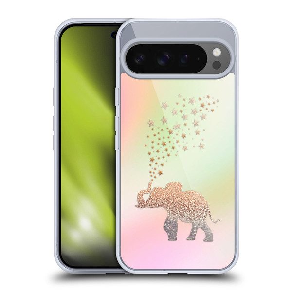 Monika Strigel Dreamland Gold Elephant Soft Gel Case for Google Pixel 9 Pro XL