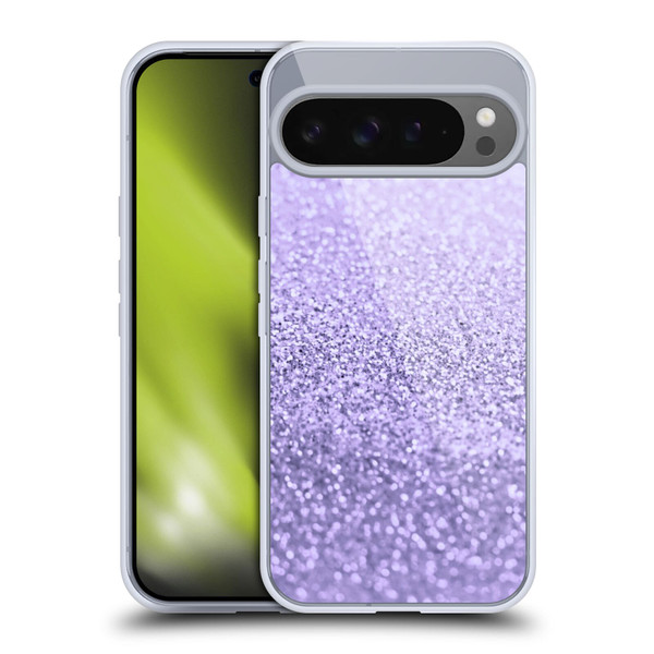 Monika Strigel Glitter Collection Sweet Lavender Soft Gel Case for Google Pixel 9 Pro XL