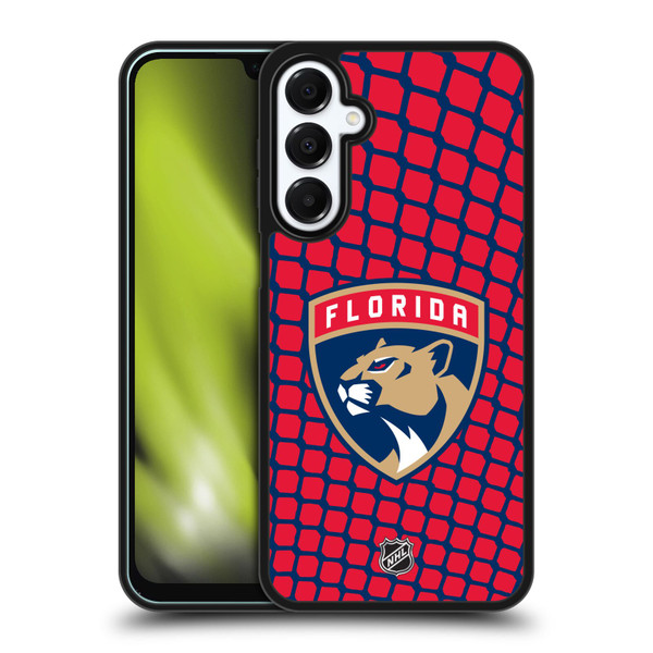 NHL Florida Panthers Net Pattern Gel Armour Case For Samsung Galaxy A16 5G