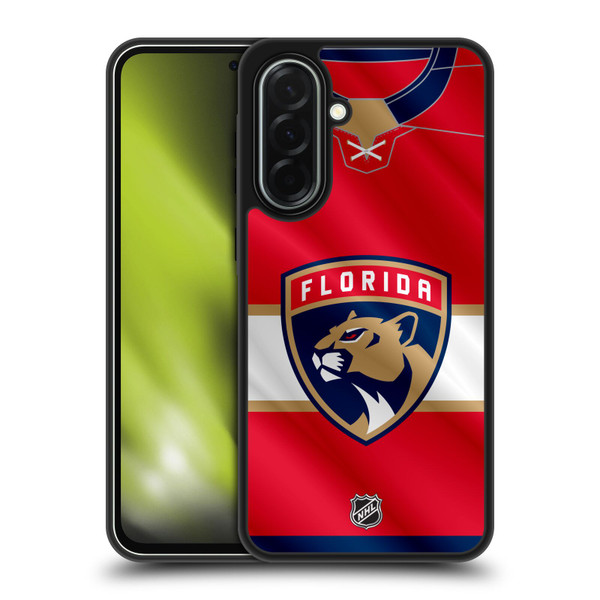 NHL Florida Panthers Jersey Gel Armour Case For Samsung Galaxy A36 5G