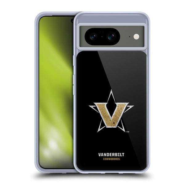 Vanderbilt University Vandy Vanderbilt University Distressed Look Soft Gel Case for Google Pixel 8